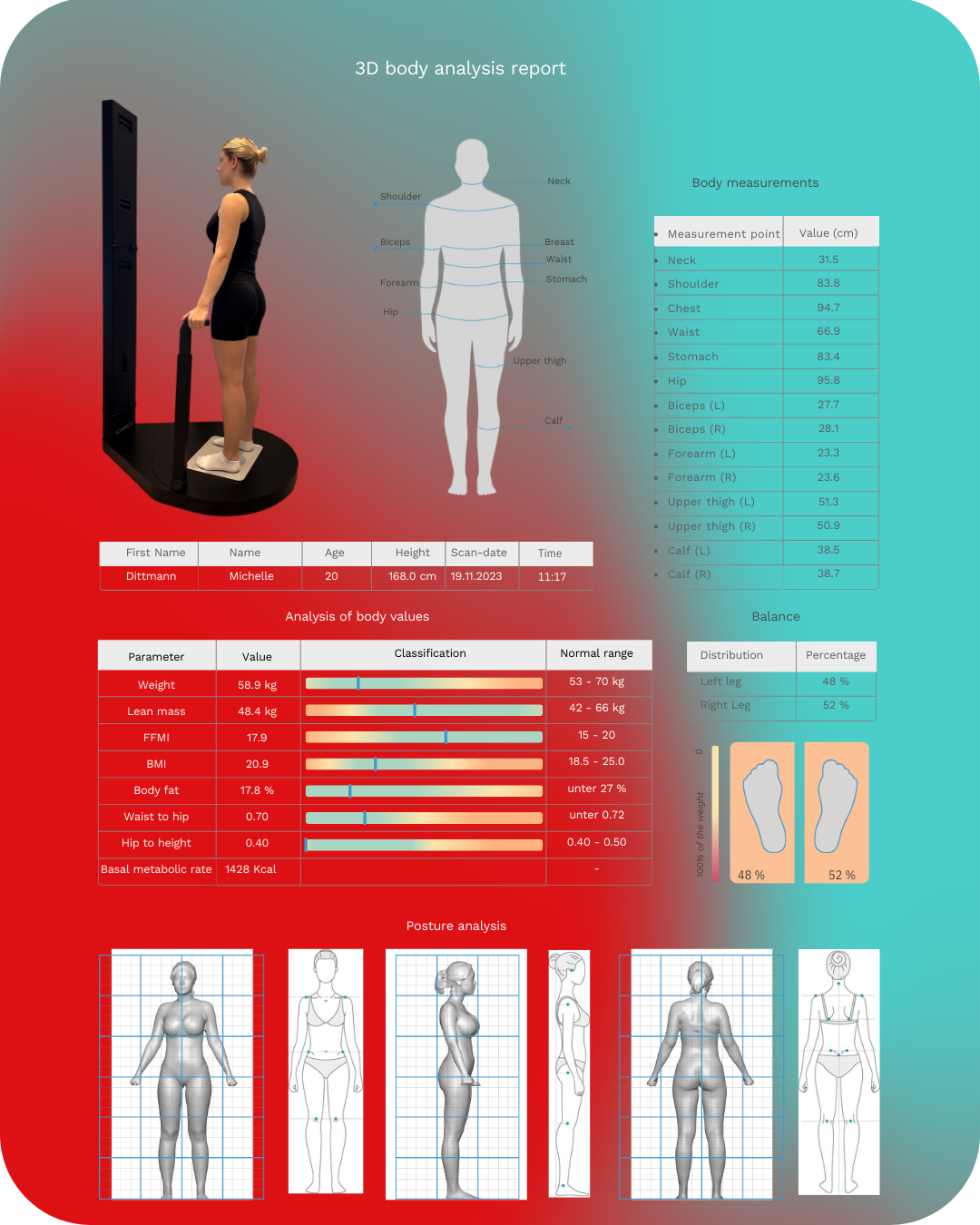 Scan | 3D body scan - Vidavii