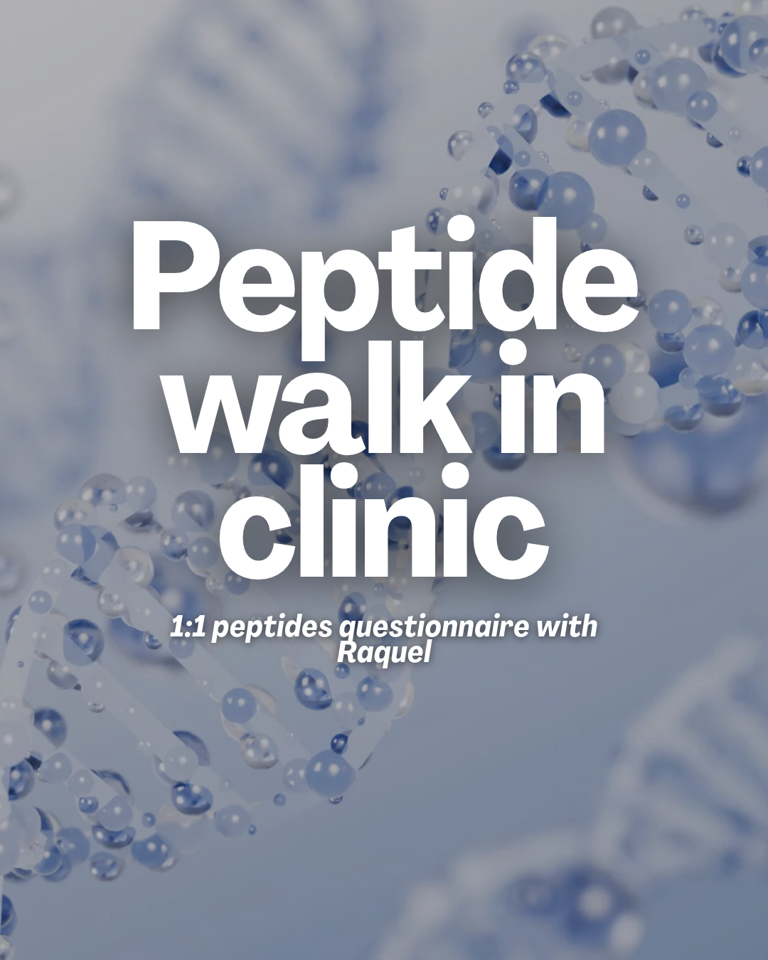 Peptides: Part II - Your Personal Consultation